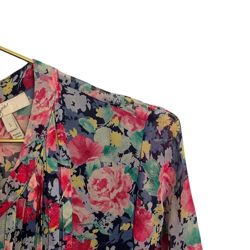 Joie Amara C Romper Floral Silk Size Small - Picture 2 of 8